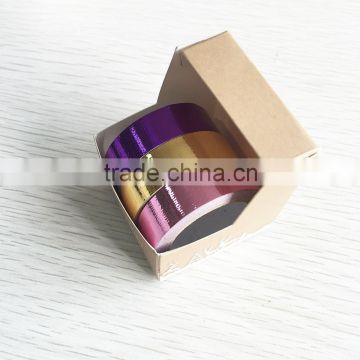 Patterned strong adhesive custom holographic tape for free sample