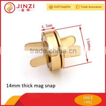 14mm metal magnet snap,zinc alloy thin/thick mag snap in high quality                        
                                                Quality Choice