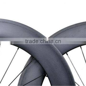 700c Road Bike Carbon Wheelset 88mm Tubular, 88mm Tubular or Clincher Carbon 700C Road Bicycle Wheels photo-4