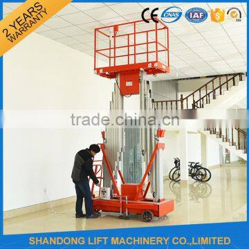 8m Ce Approved Man Aluminum Indoor Lift