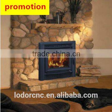 2 sided home heater steel fireplace insert