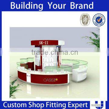Perfume Stand Display, Kiosk Floor Stands, Cosmetics Display Stand Kiosk photo-4