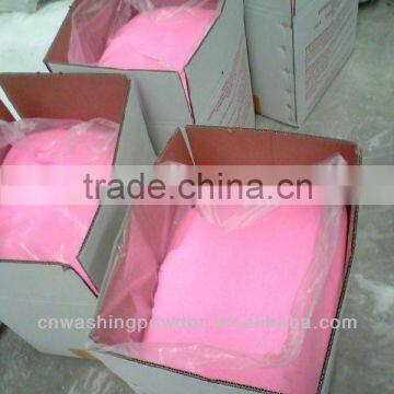 Red powder detergent powder/washing powder