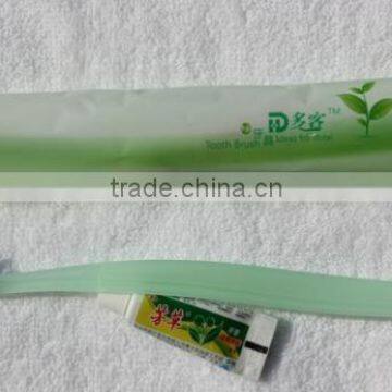 hotel wholesale good toothbrush dental kit