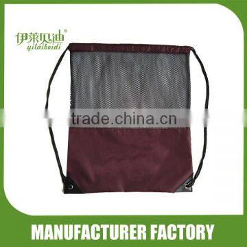 Drawstring Bag With Mesh/polyester Drawstring Bag