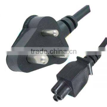 indian standard power cord with IEC C5