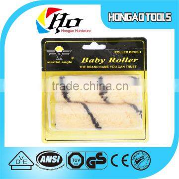 Professional roller brush Lovely mini roller paint for baby with card