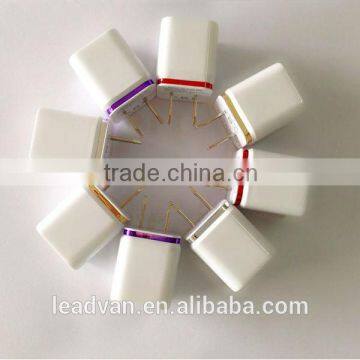 Phone Accessory USB Wall Charger 2014 New Plastic 2.1A Mini USB Wall Charger