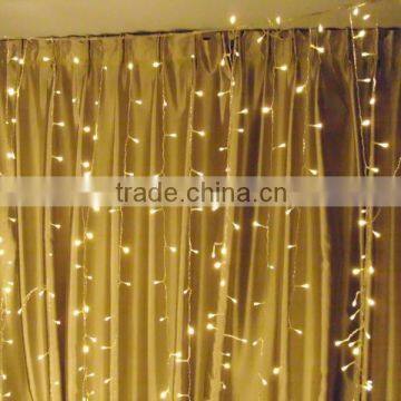 Top View 230v fairy outdoor christmas lighting curtain for garden