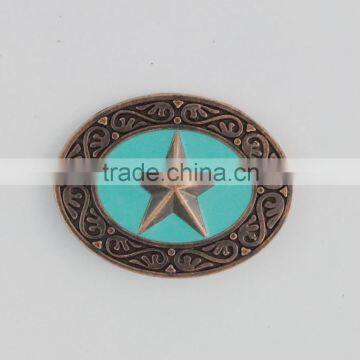 Western Conchos for leather belt