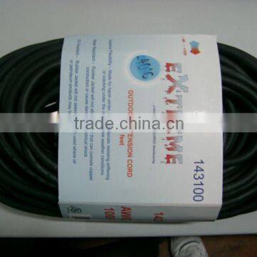 US Heavy Duty Extreme Weather Cold Oil Resistant Extension Cord SJTOW photo-3