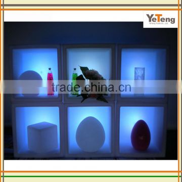 Plastic fashional LED rotational furniture mould , Customized New moulds