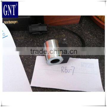 excavator electric parts R60-7 YC60-7 solenoid coil