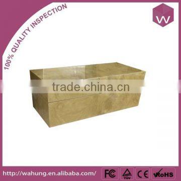 Wholesale Wood Unfinished Single Wine Bottle Box Packaging