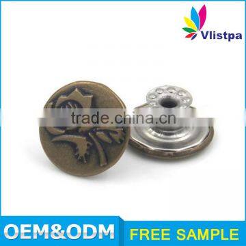 for Babies Clothing 19mm Leather Jacket Snap Buttons photo-2