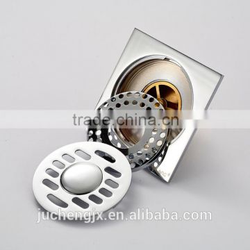 Shower silver floor drain