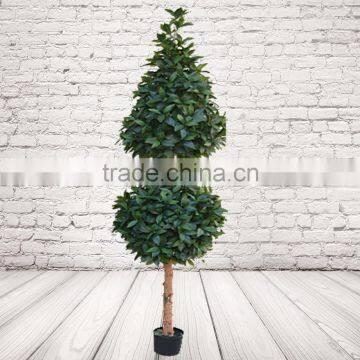 Potted Artificial Bell Topped Topiary Tree