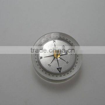 Pocket compass with liquid/portable compass/gift compass