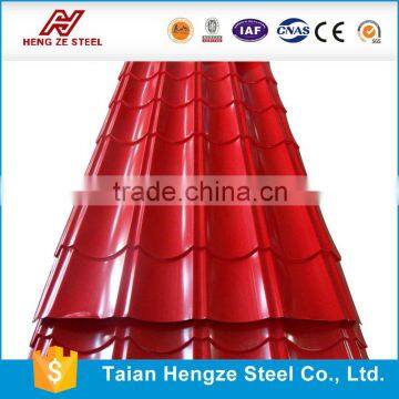 curved roofing sheet/ sheet metal roofing prices/ color coated roofing sheet