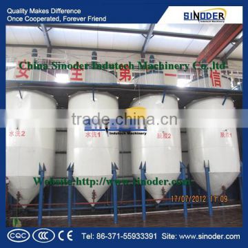 SINODER Edible Cooking Oil Refinery Plant corn oil vegetable oil deodorizer palm crude oil fractionation plant