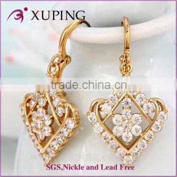 High Quality 18k Gold Color Long Beads Fashion Earrings photo-3