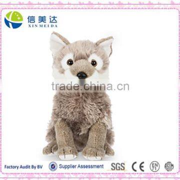 plush lamb wolf toy/exquisite cartoon grey baby wolf plush doll