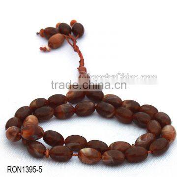 Yellow-brown color 33pcs Islamic Prayer Beads Misbaha Tesbih worry