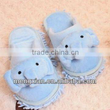 2014china elephant animal Cover Mop Floor Cleaning slippers