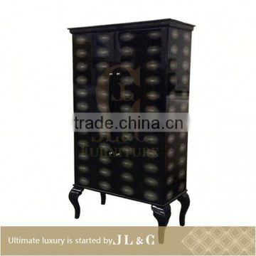 2014 New postmodern decoration black lacquer file cabinet JH73-06 from JL&C Furniture