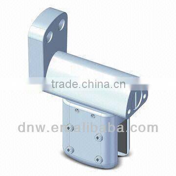 Shower door pivot hinge adjustable, top wall mounted