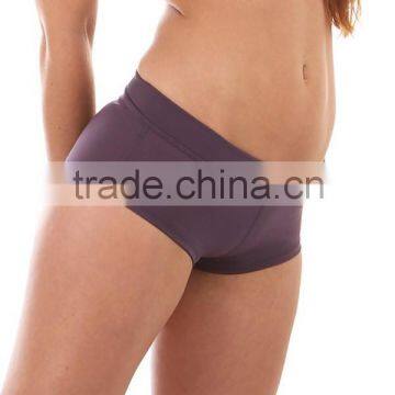 custom 88% nylon 12% spandex purple slim wholesale gym shorts