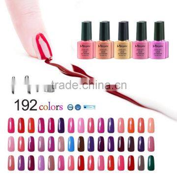 Newest 192 colors nail polish stamping,gel polish supply