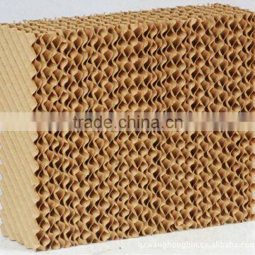 Honeycomb evaporative cooling pad for greenhouse and poultry with CE