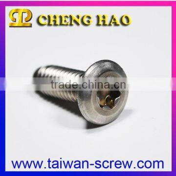 Stainless Steel Button Head Hexalobular Socket Screws