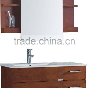 Modern wall hung bathroom vanity cabinet