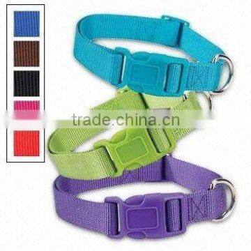 Newest wearproof nylon reflective buckles for dog collars wholesale