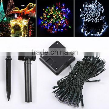 New design Solar Powered LED Fairy String Light/Ambiance Lighting/Bright White LED Solar Fairy String Lights for Outdoor