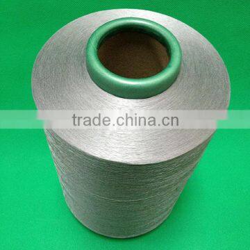 polyester textured yarn grey for tent from uv shield material