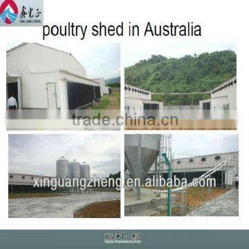 Light prefab steel structure poultry farming building/carport/car garage /steel structure building project