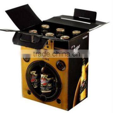 High Quality Cardboard Bottle Carrier