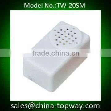 Plastic sound box for stuffed animal shaped toys