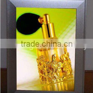 Ultra slim led advertising snap frame light box