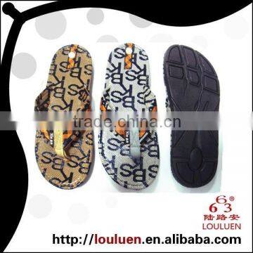 663 LOULUEN Cheap Wholesale EVA Fashion Flip Flops Slippers For Man photo-2