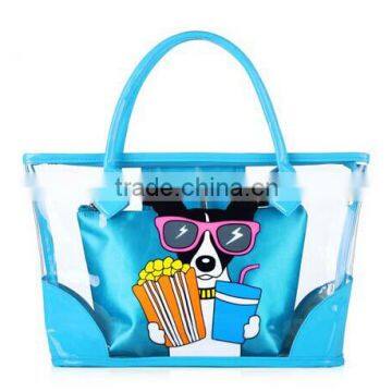 2014 Cartoon color nylon handbag