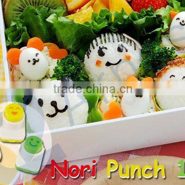 Japanese kitchenware bento lunch making tools gifts nori cutter puncher rice ball sushi decoration equipments 75405