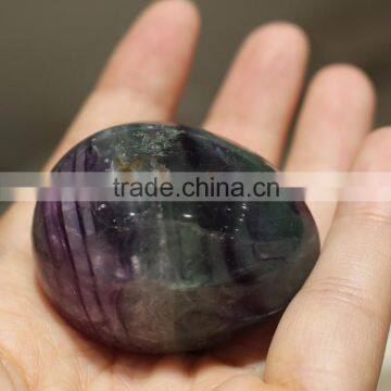 wholesale natural fluorite stone egg