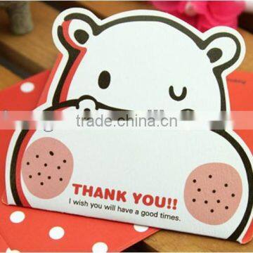 2014 top sale decoration mini greeting card