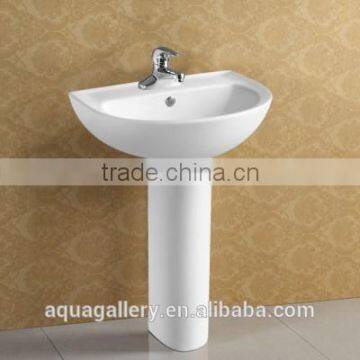 Free Standing Round Ceramic Sink