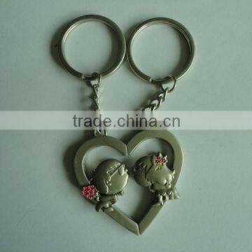 Newest Design Gifts, Beautiful Keyring ,sound Heart Keychains photo-3