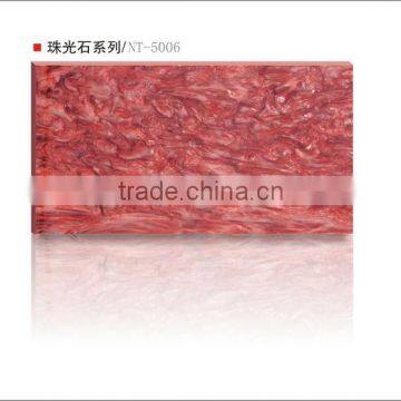 Resin sheet Colorful Waterproof Artificial stone